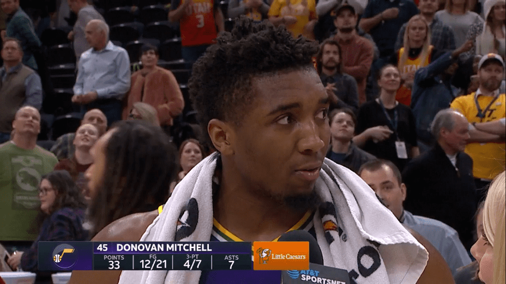 Donovan Mitchell Utah Jazz
