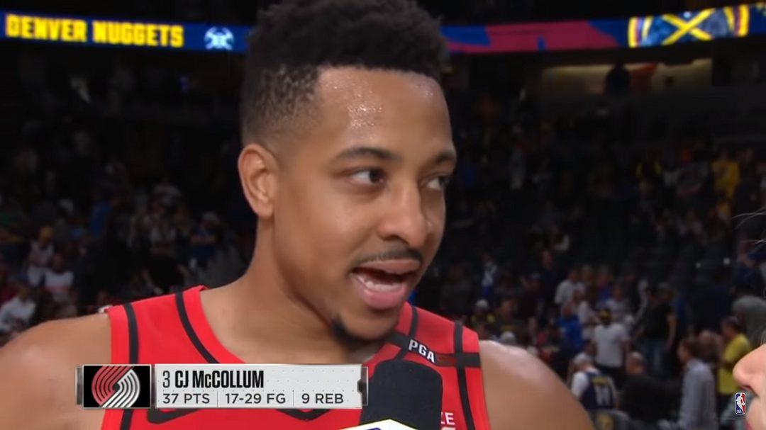 CJ. McCollum pari