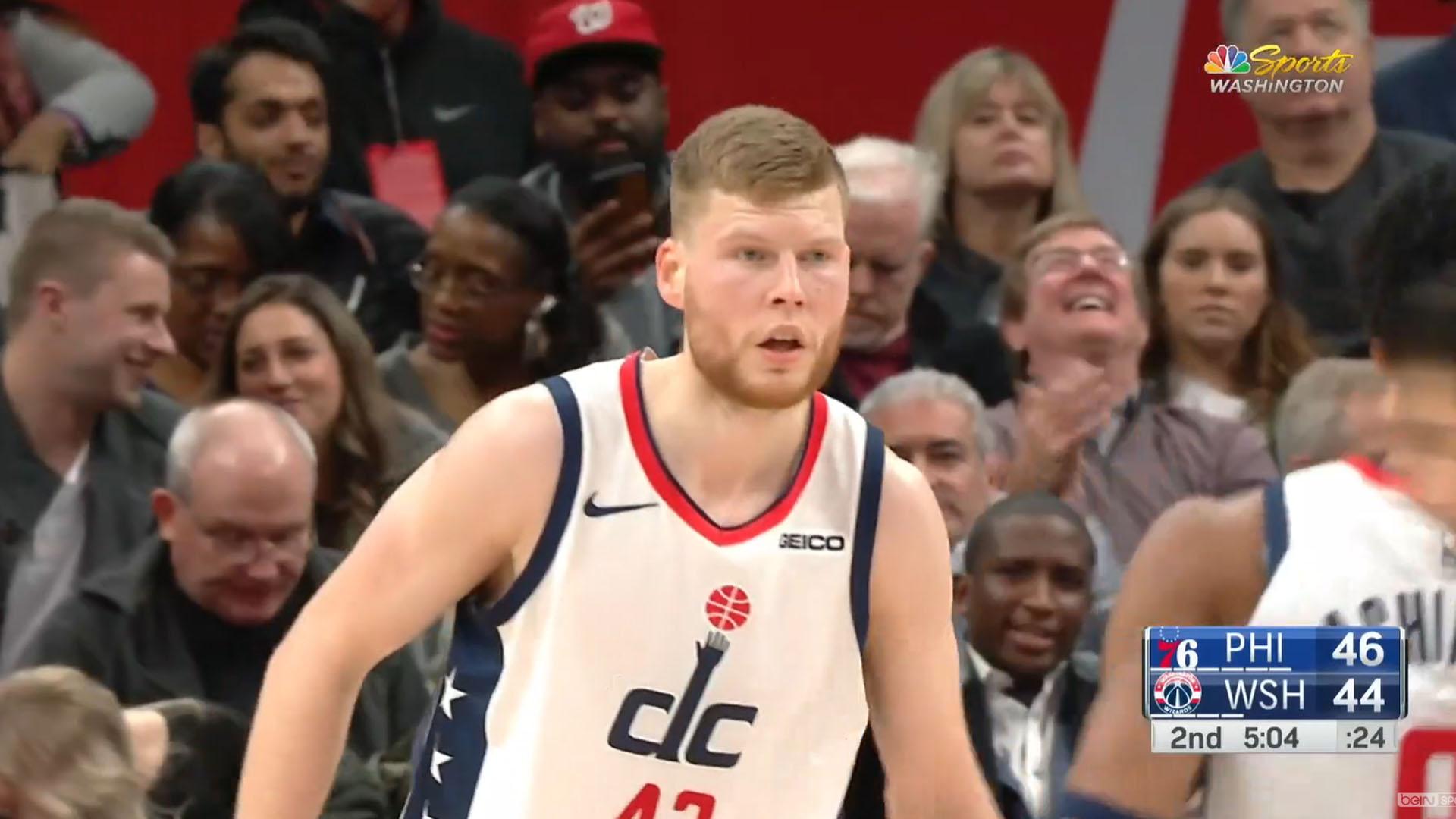 Davis Bertans 6 décembre 2019