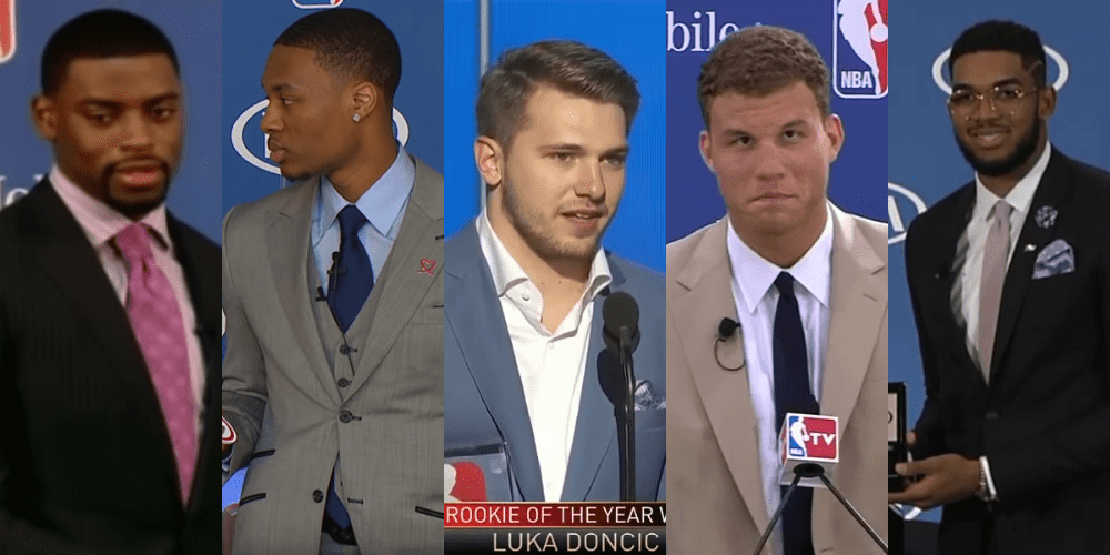 all-nba rookie team de la décennie