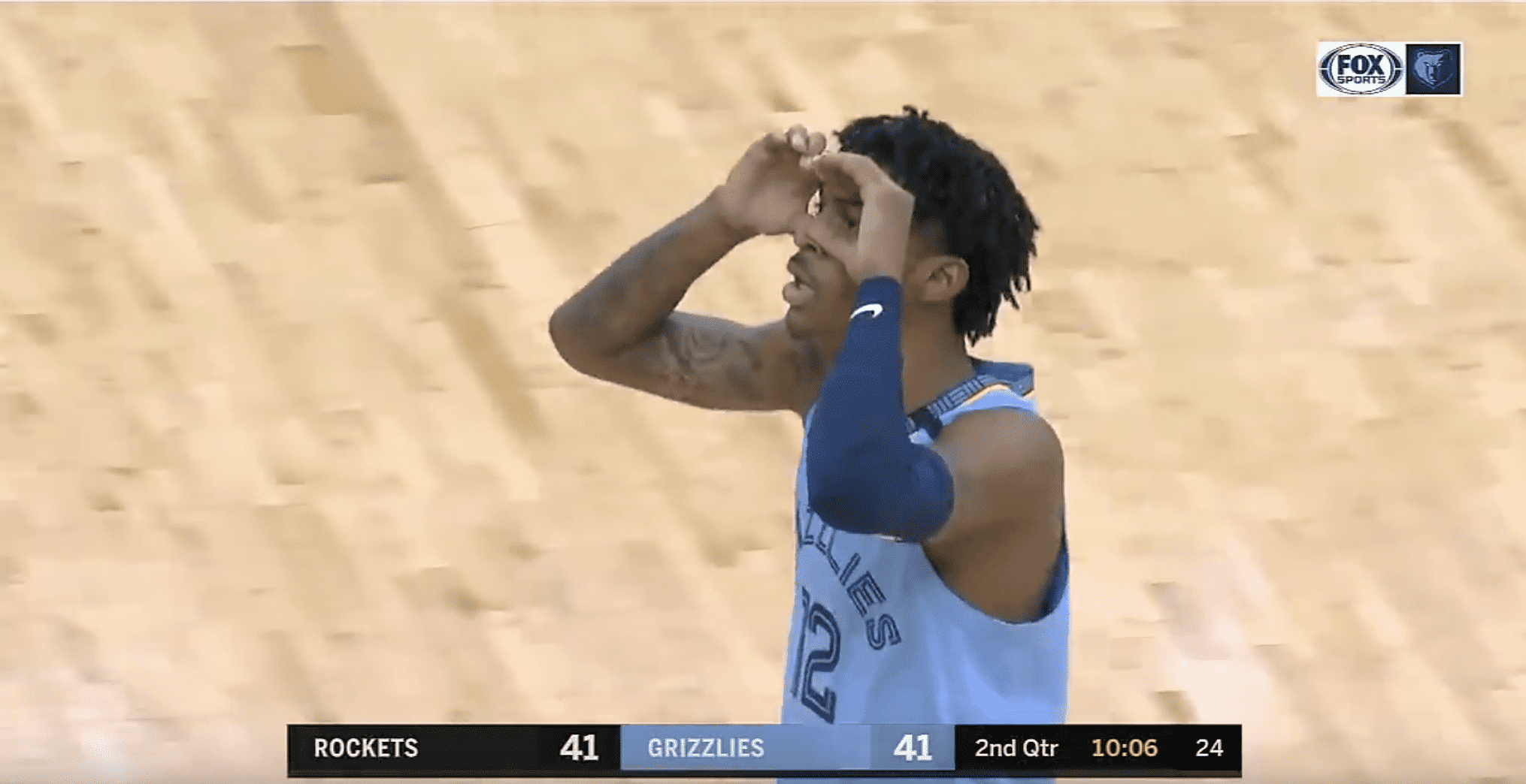 Ja Morant 4 mars 2020