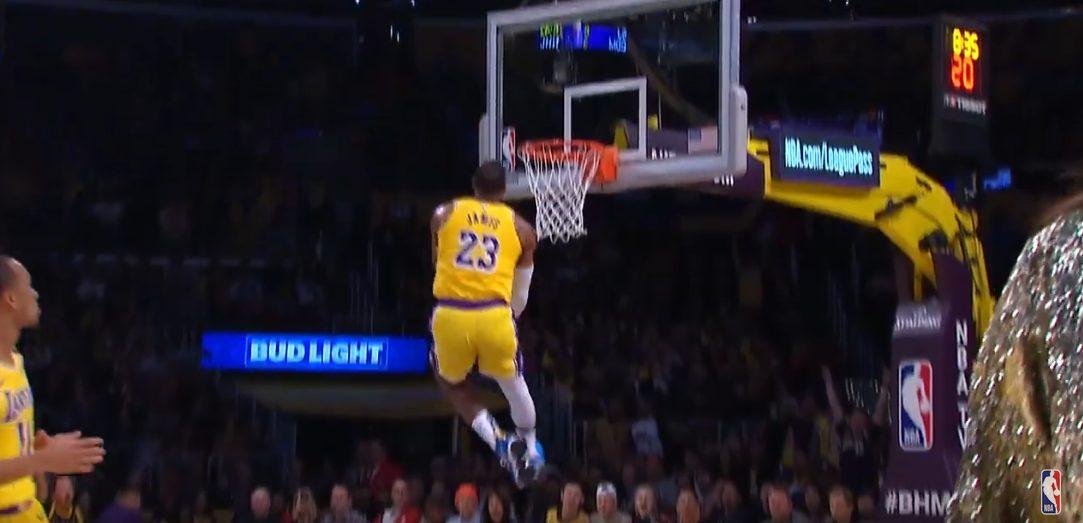 LeBron James 7 février 2020