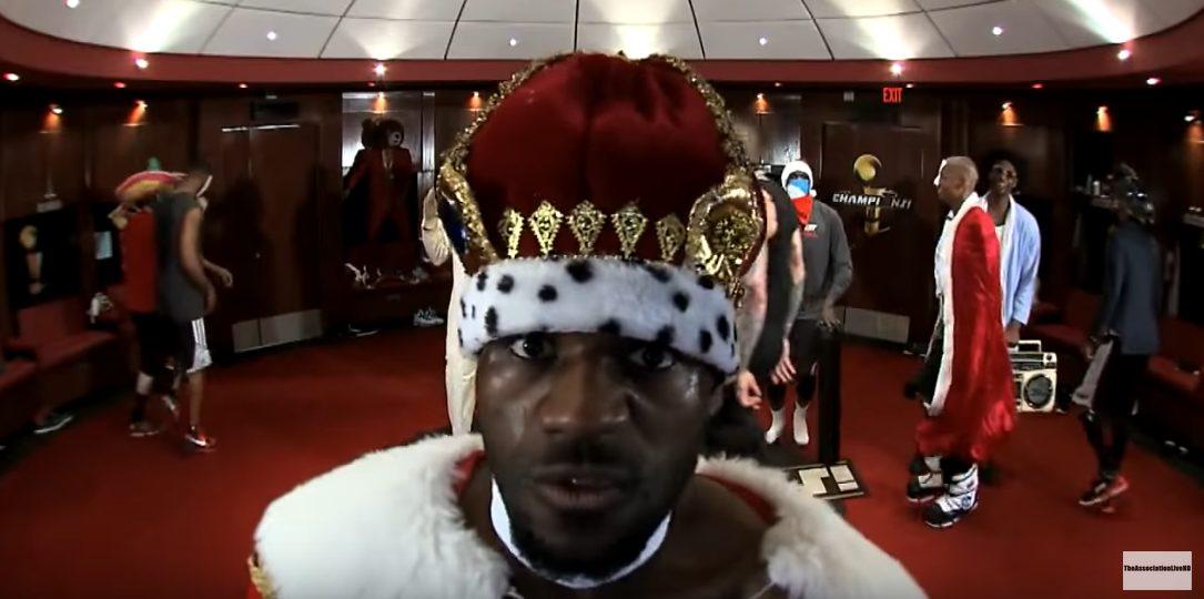 LeBron James couronne Harlem Shake 3 mai 2020