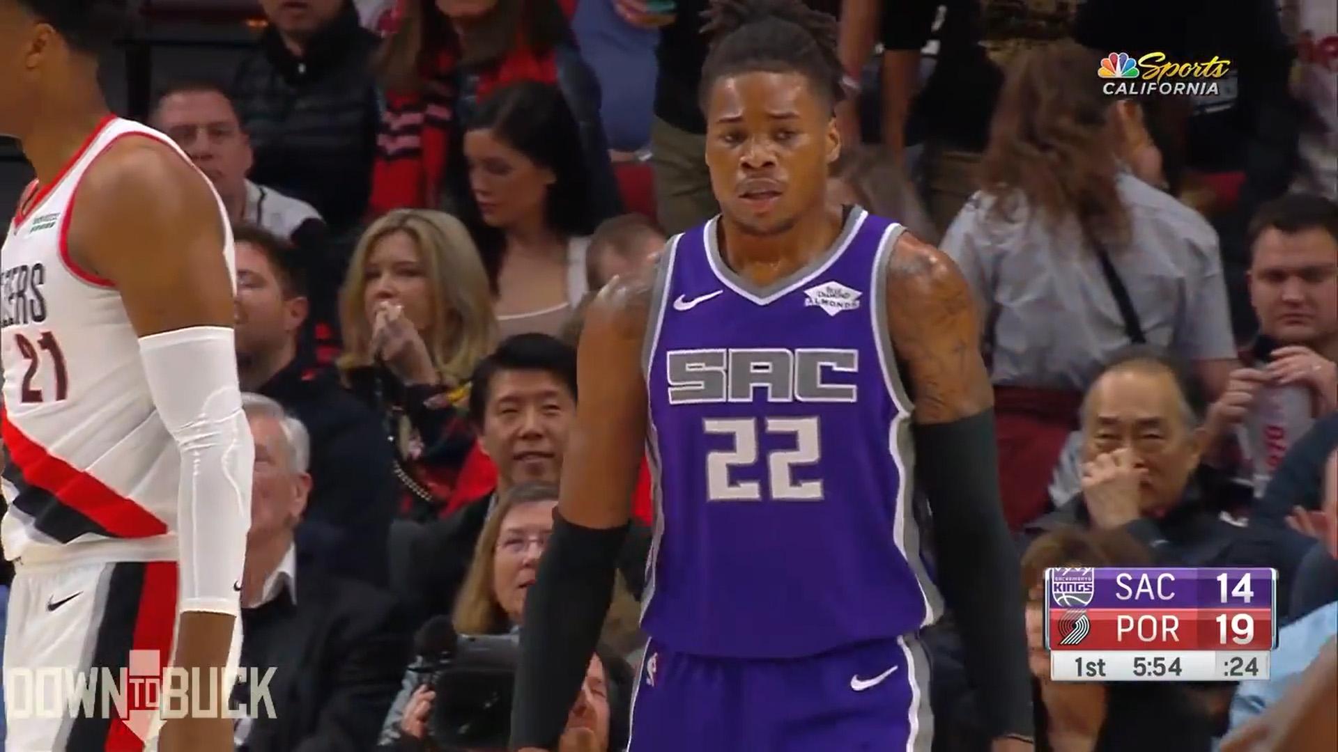 Richaun Holmes Sacramento Kings 29 mai 2020