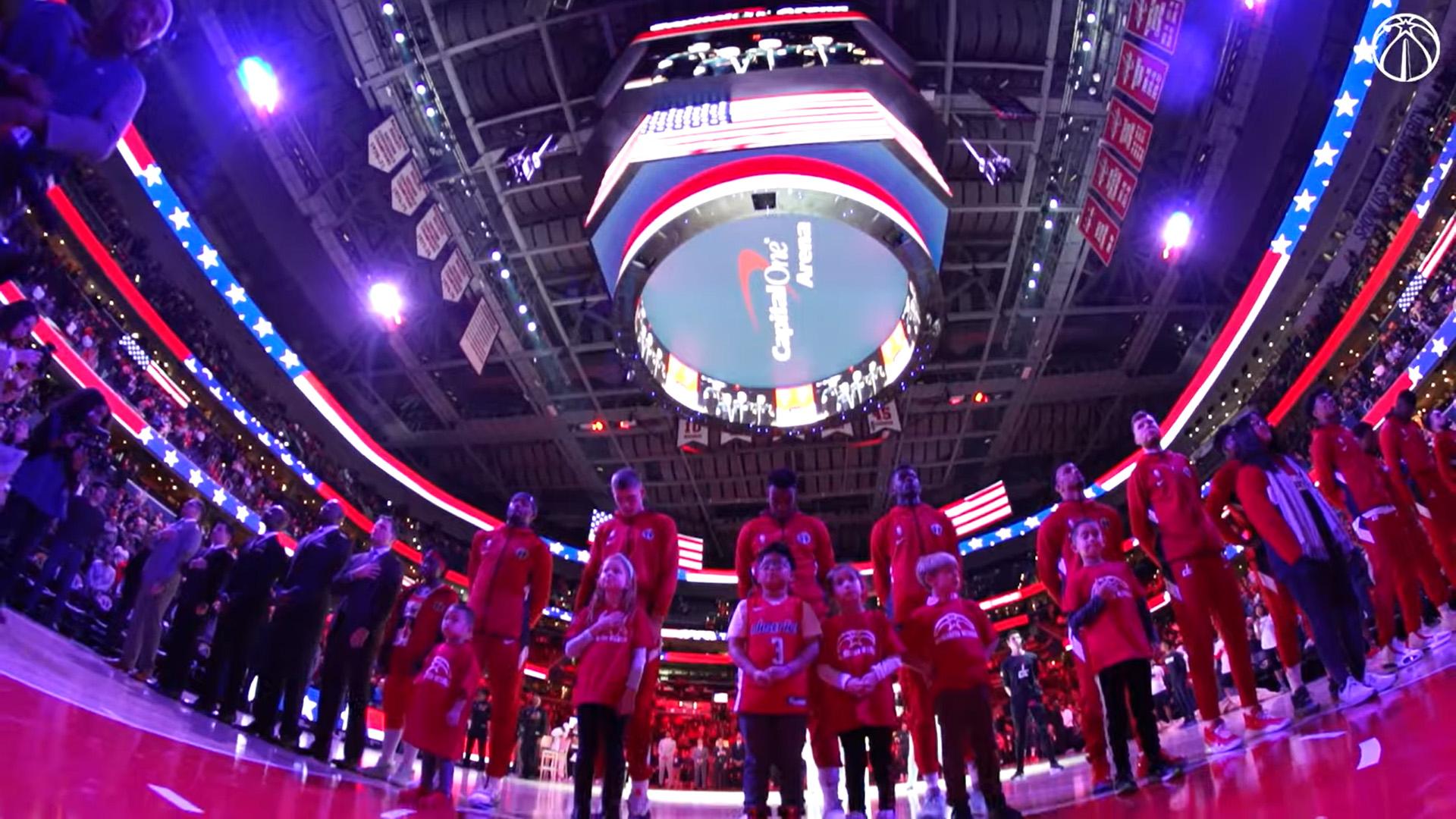 Capital One Arena Washington Wizards 4 juin 2020