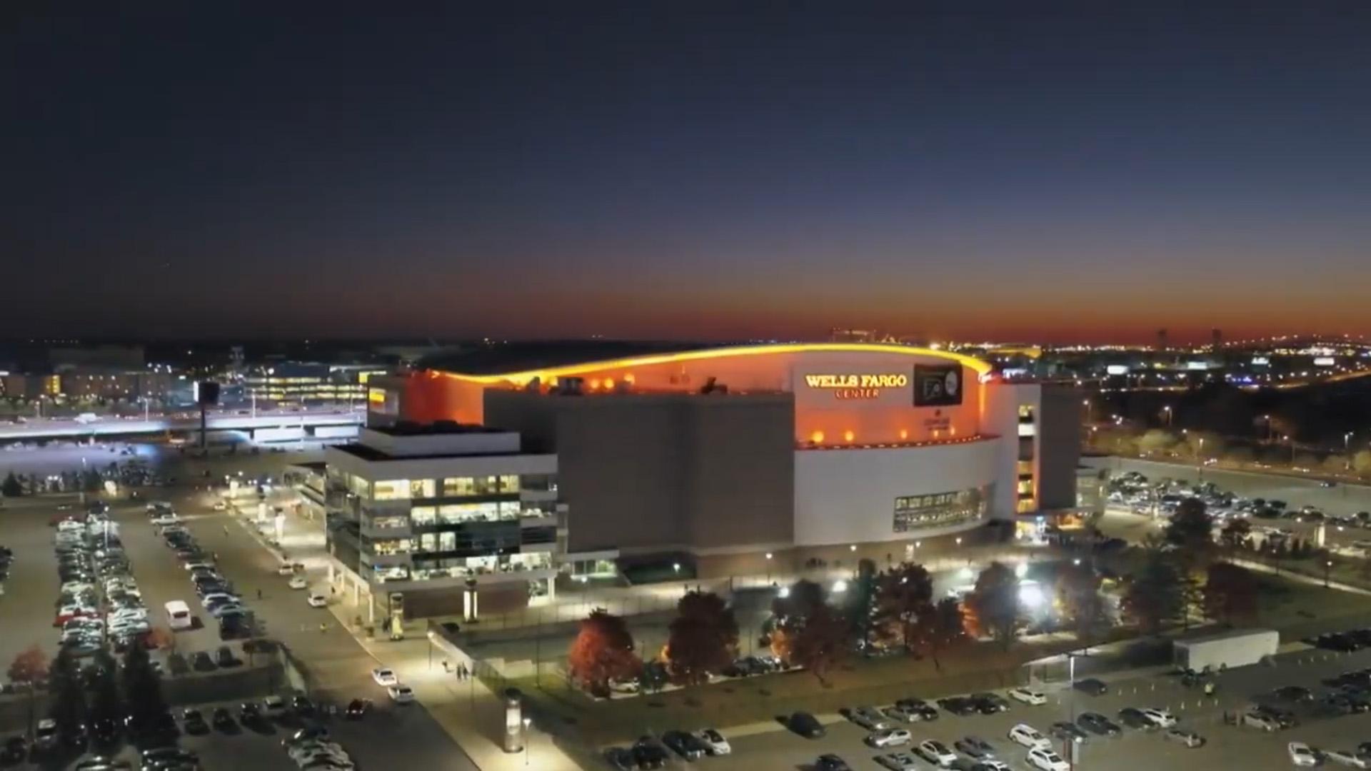 Wells Fargo Center Philadlephie Sixers 15 juin 2020 2