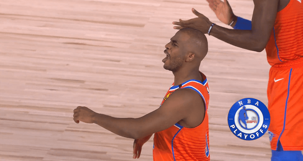 Chris Paul OKC vs Houston 23 Août 2020