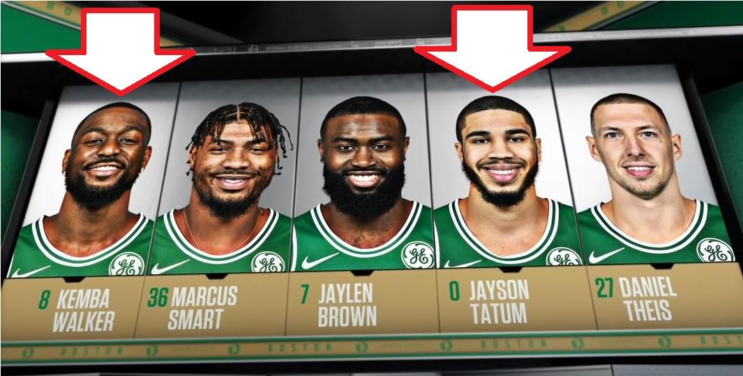 Celtics Kemba Walker Jayson Tatum pari 2