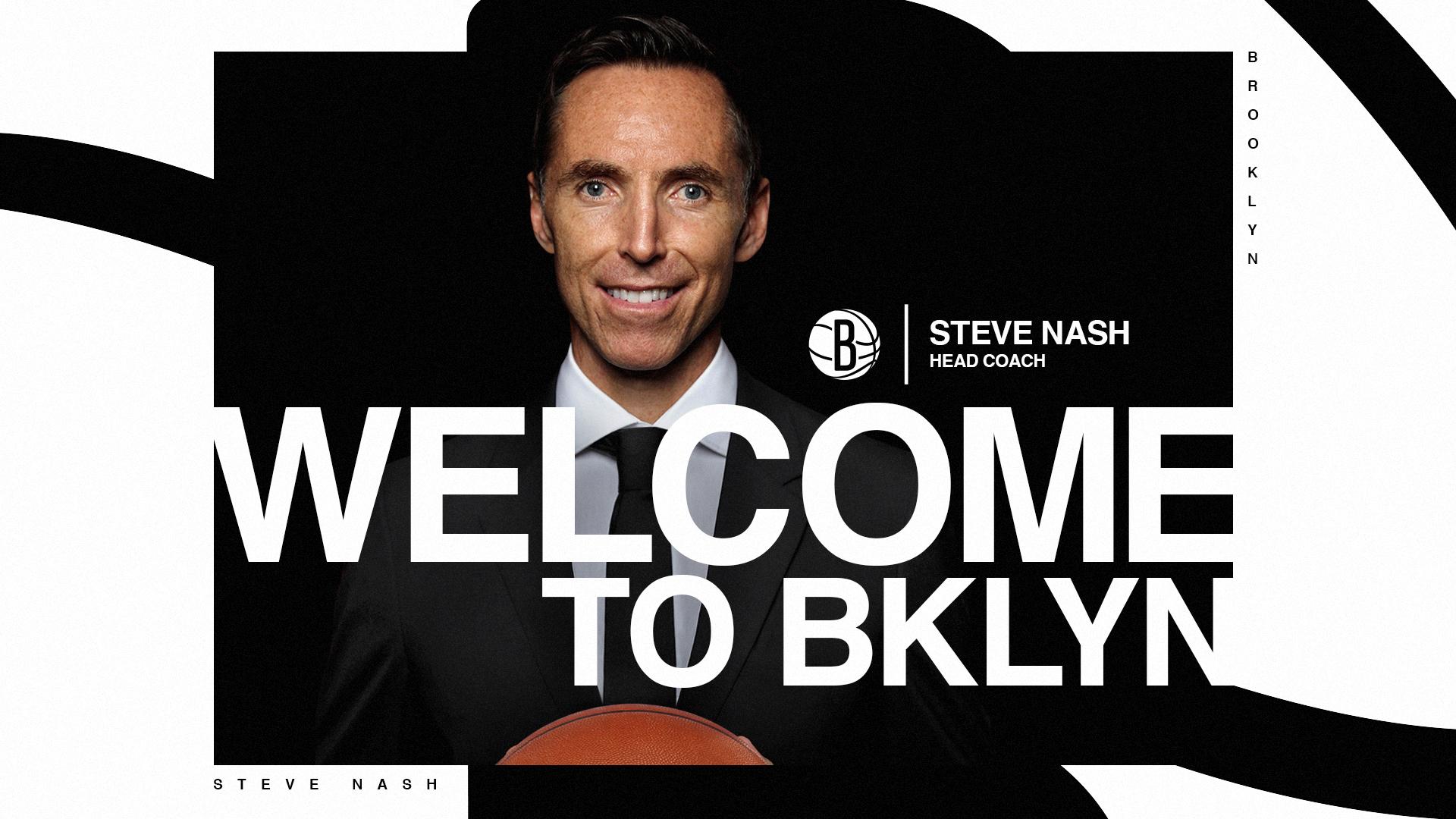 Steve Nash Brooklyn Nets 3 septembre 2020