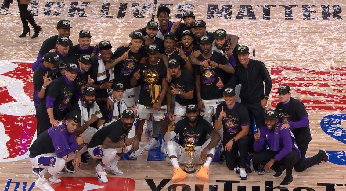 Lakers titre 12 octobre 2020