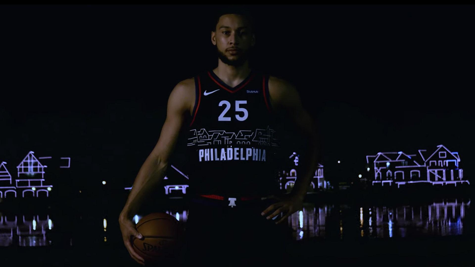 Ben Simmons Maillot City Edition Sixers 10 novembre 2020