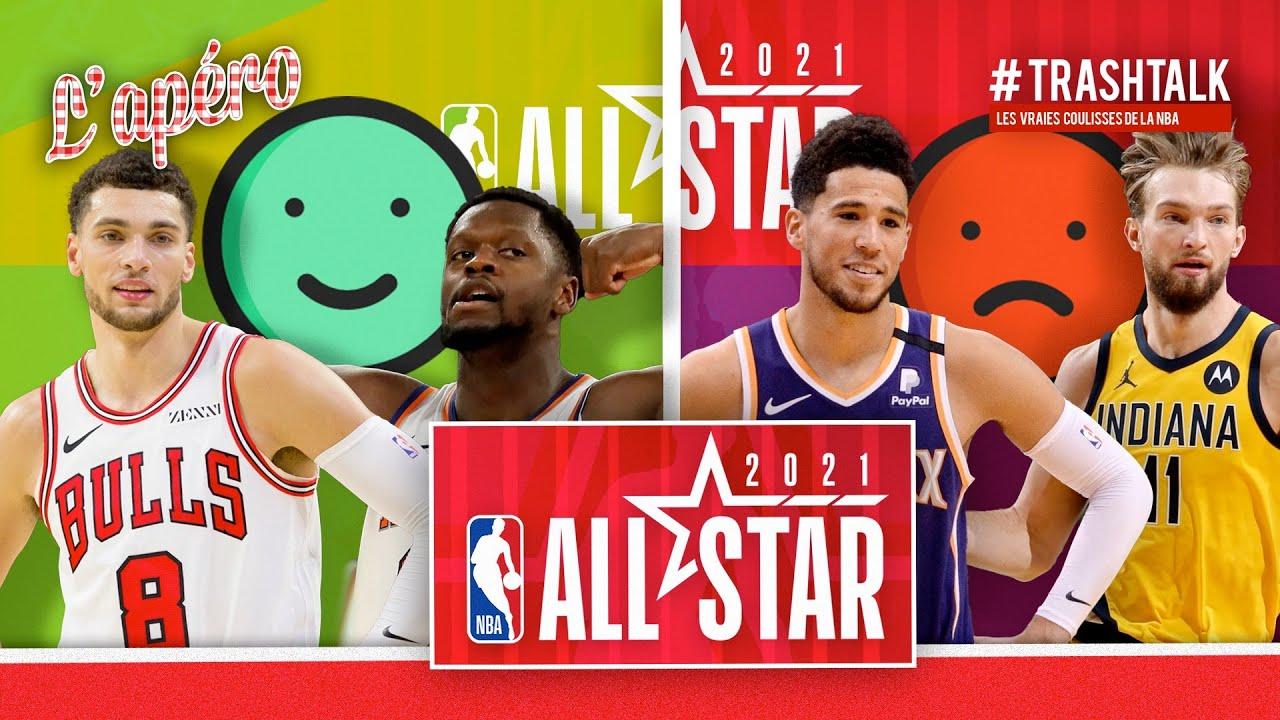 Apéro TrashTalk résultats remplaçants allstar game