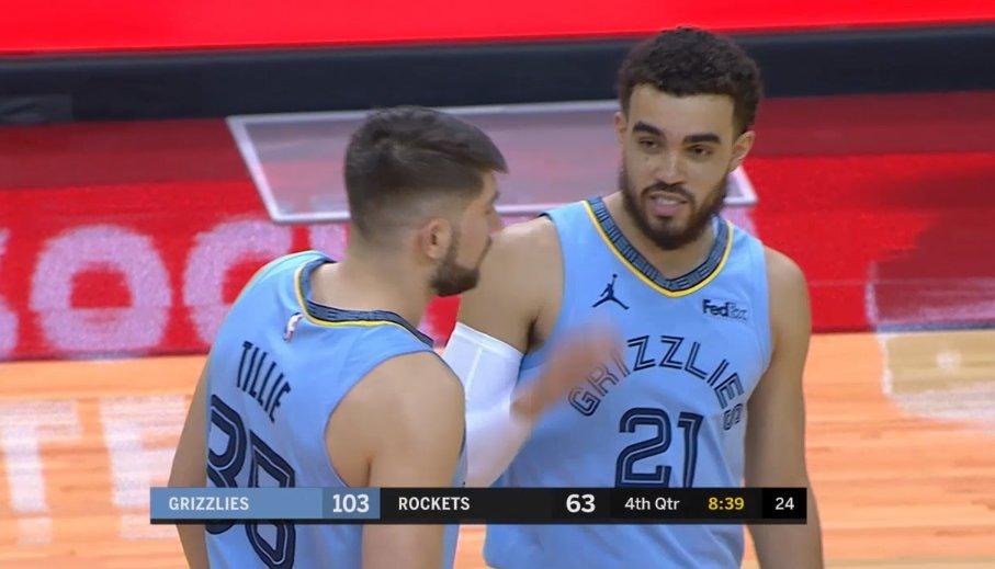 Killian Tillie Grizzlies 1 mars 2021