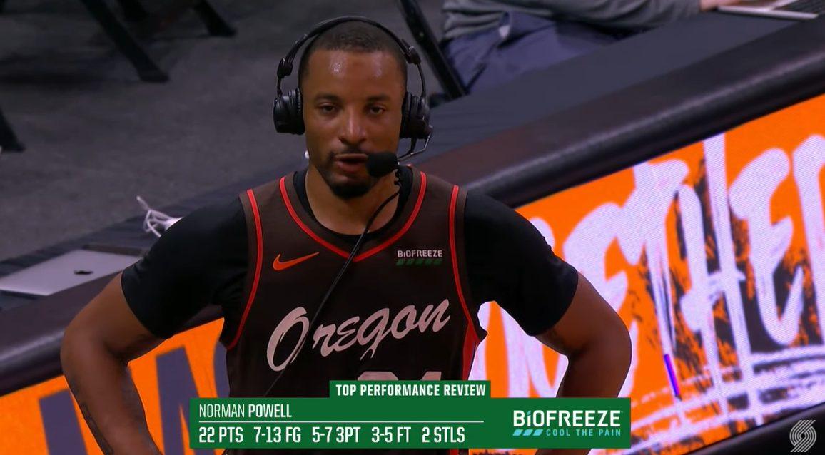 Norman Powell 27 mars 2021