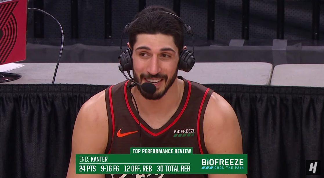 Enes Kanter 11 avril 2021