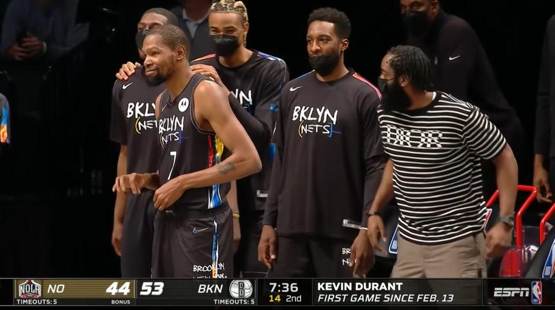Kevin Durant 8 avril 2021