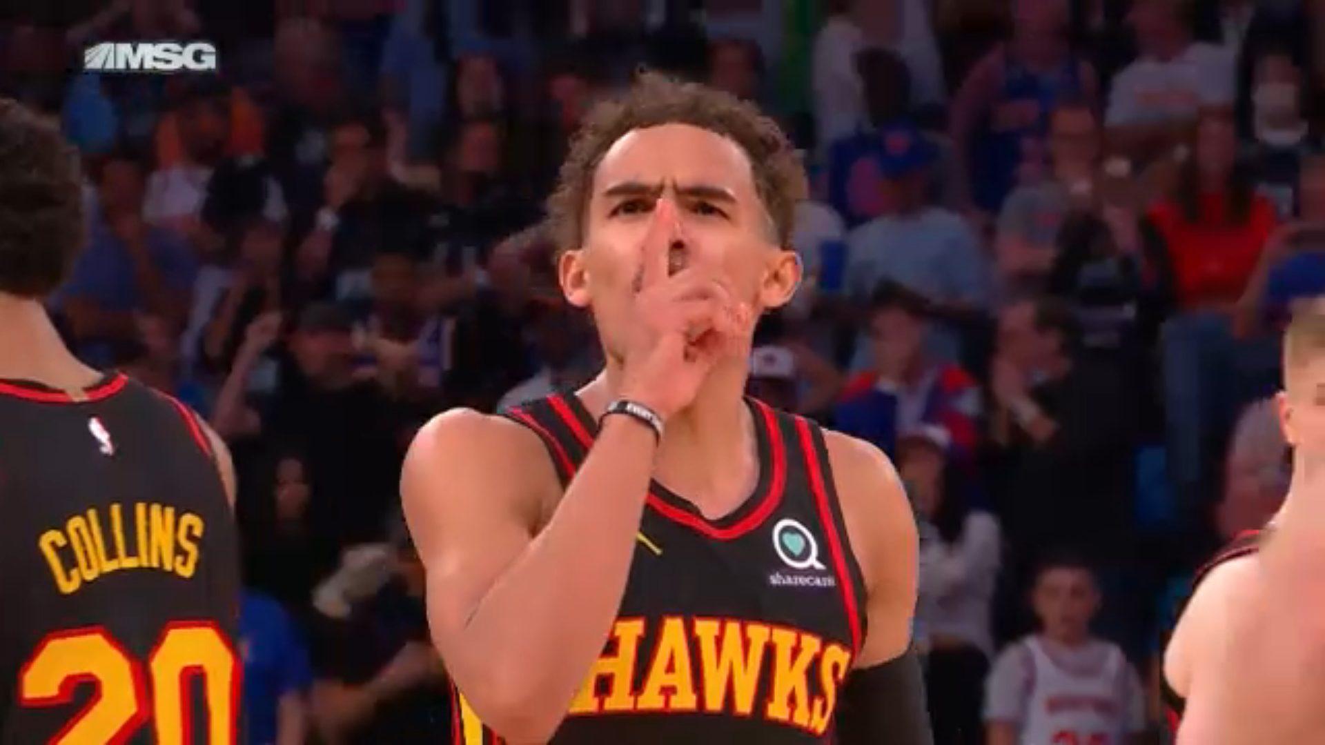 Trae Young Hawks 24 mai 2021