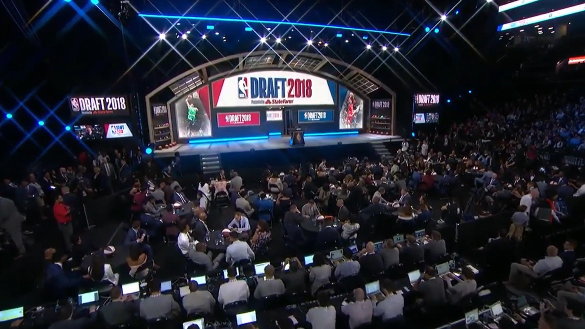 Green Room Scène Draft NBA 2018