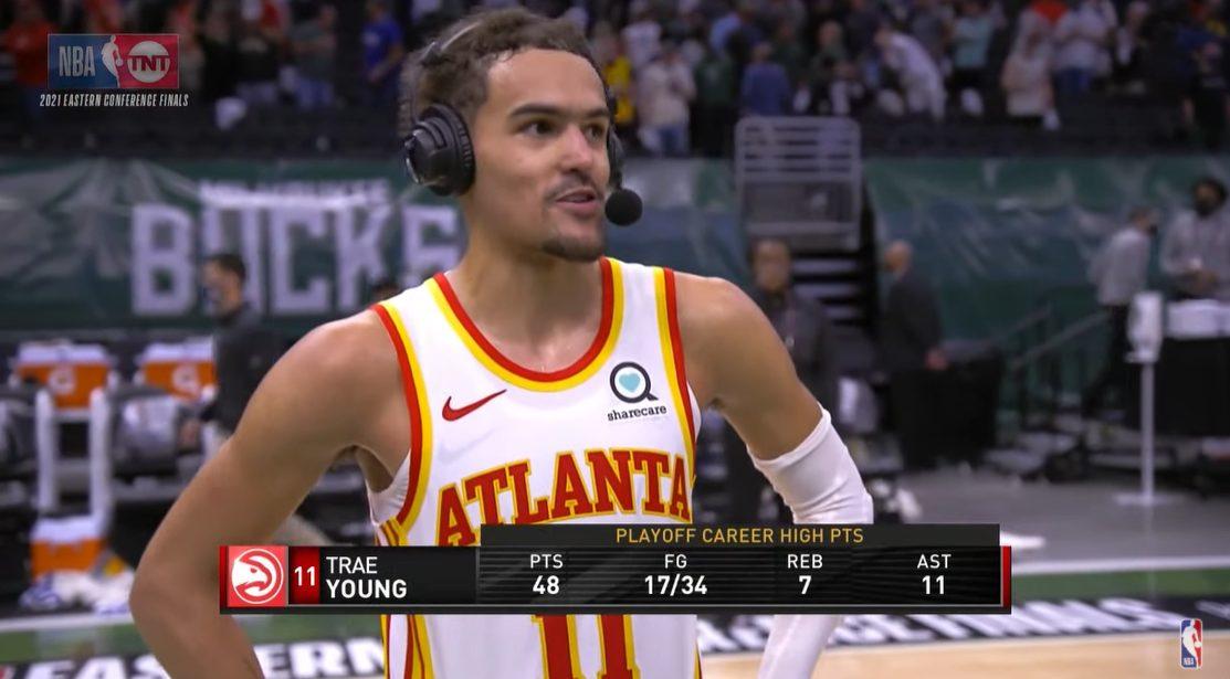 Trae Young stats 24 juin 2021