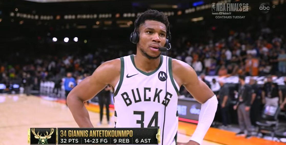 Giannis Antetokounmpo 18 juillet 2021