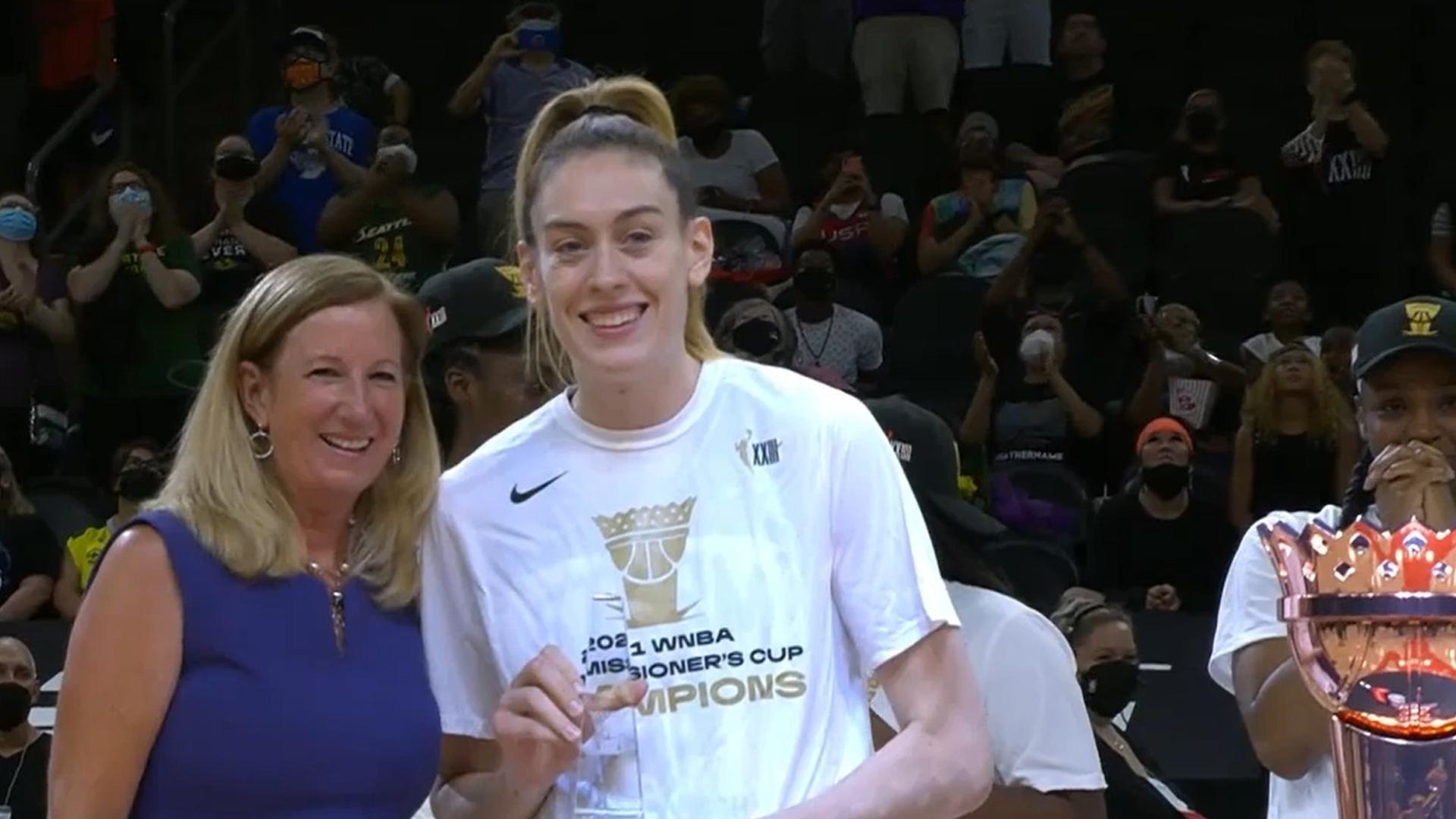 Breanna Stewart Seattle Storm Commissioner Cup