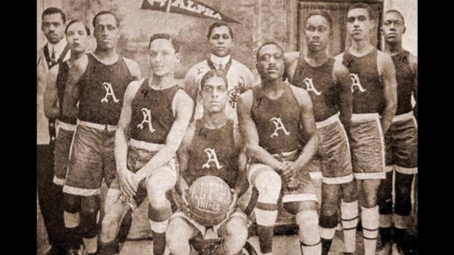 Alpha Physical Culture Club in Harlem Black Fives