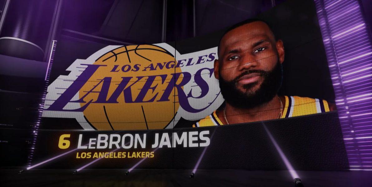 LeBron James 15 octobre 2021