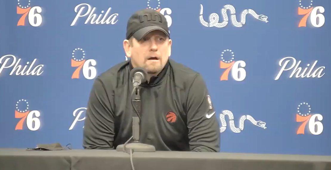 Nick Nurse 9 octobre 2021