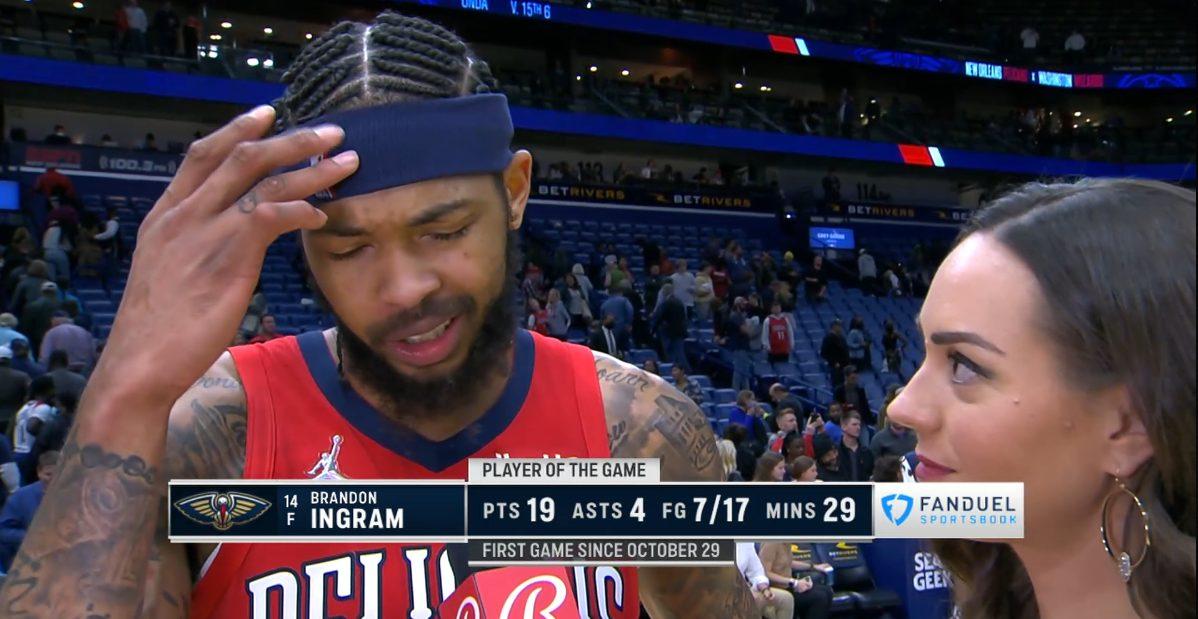 Brandon Ingram 14 novembre 2021