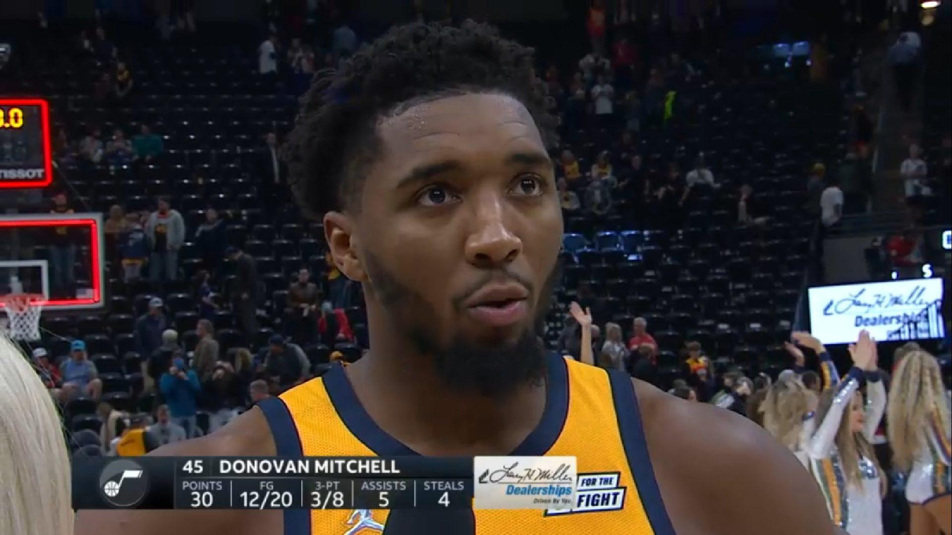 Donovan Mitchell Jazz 30 novembre 2021