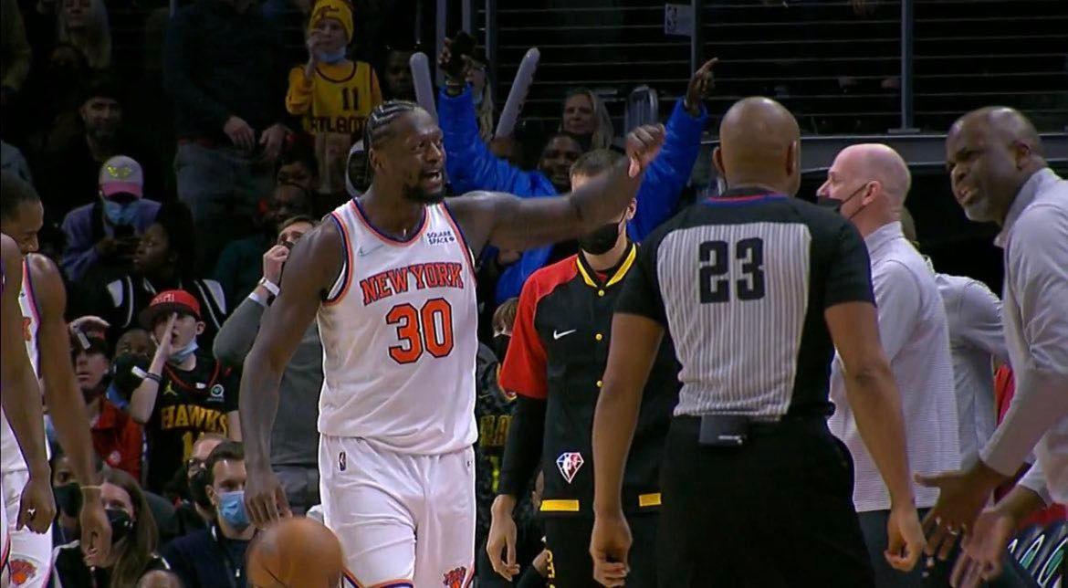 Julius Randle Knicks 16 janvier 2022