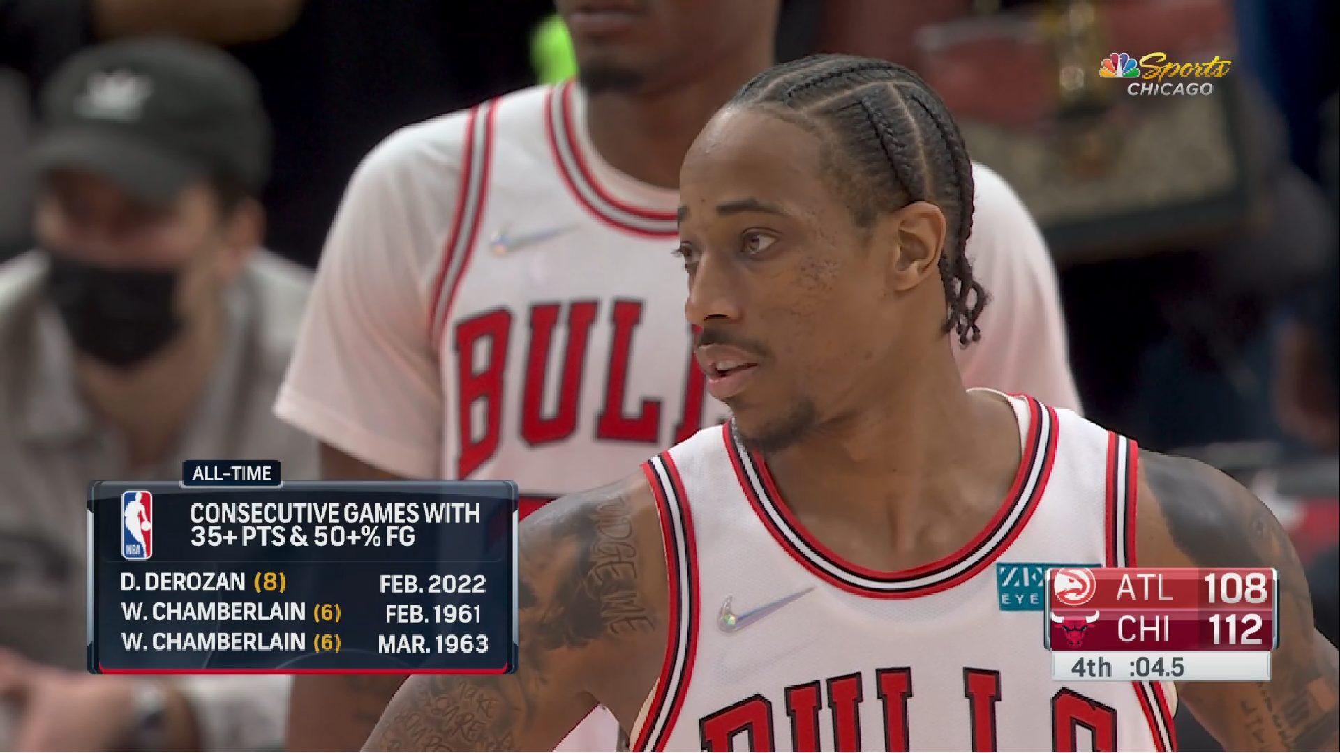 DeMar DeRozan Bulls 25 février 2022