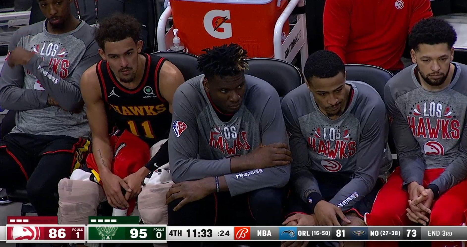 Giannis Antetokounmpo qui dégoûte les Hawks 10 mars 2022