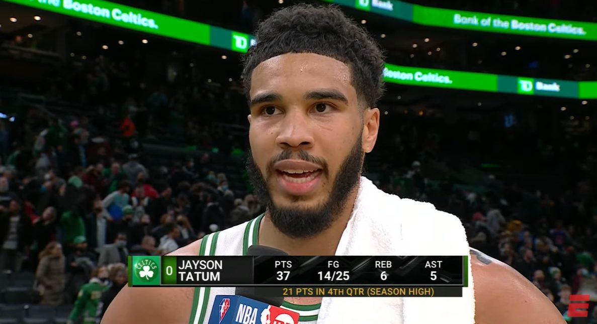 Jayson Tatum 4 mars 2022