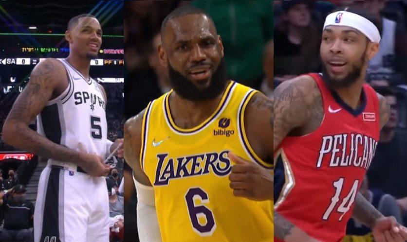 Lebron james dejounte murray brandon ingram