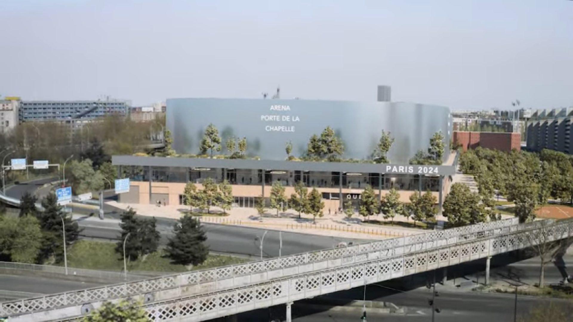 Arena Porte de la Chapelle Jeux Olympiques 2024 24 mars 2022