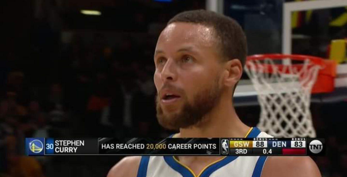 Stephen Curry 20K 11 mars 2022