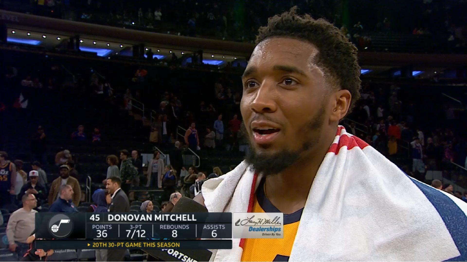 Donovan Mitchell Jazz résumé 21 mars 2022