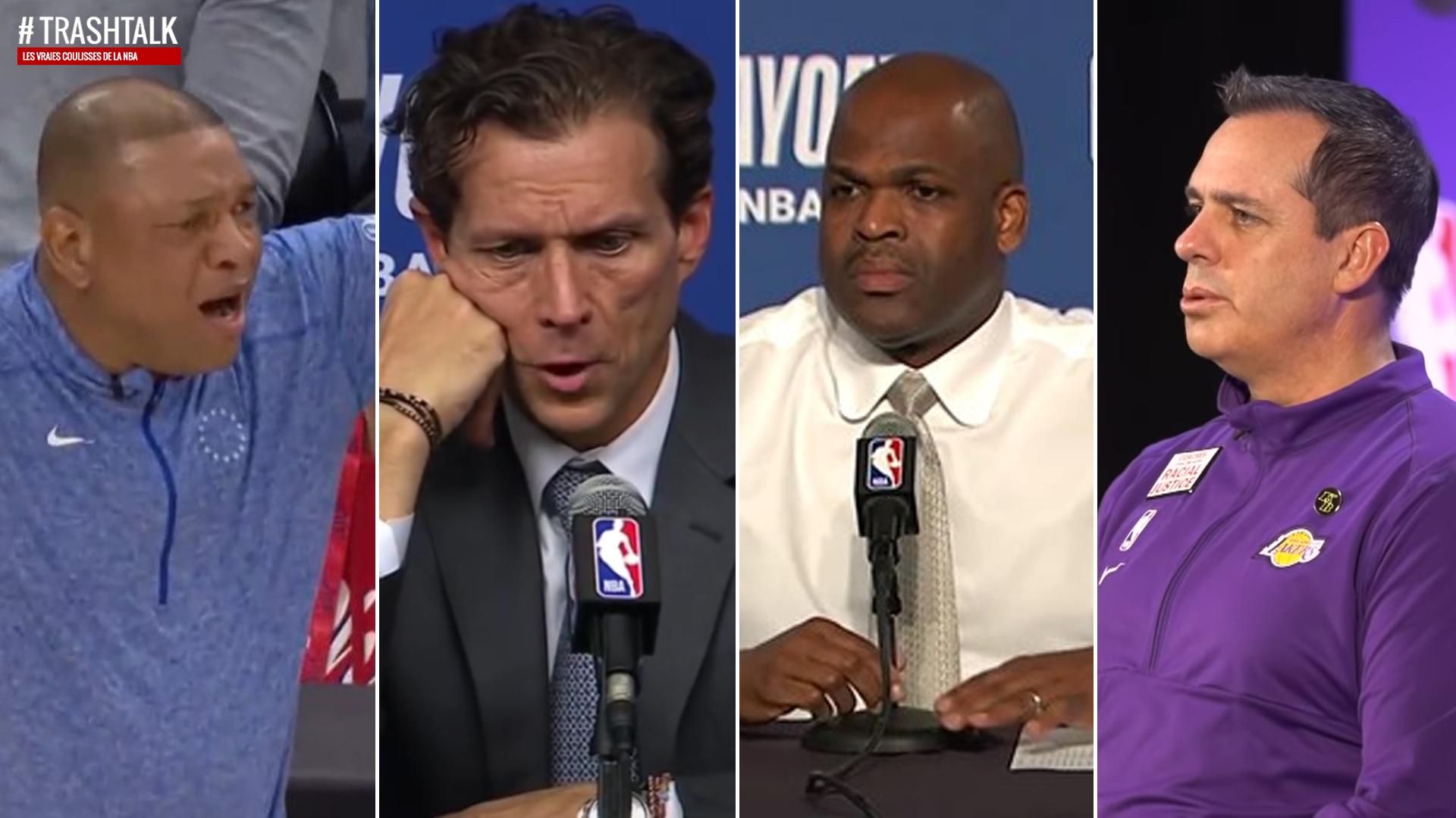 Doc Rivers Nate McMillan Quin Snyder Frank Vogel coachs NBA 5 avril 2022