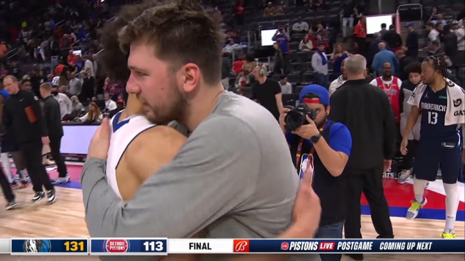 Luka Doncic course Playoffs 7 avril 2022