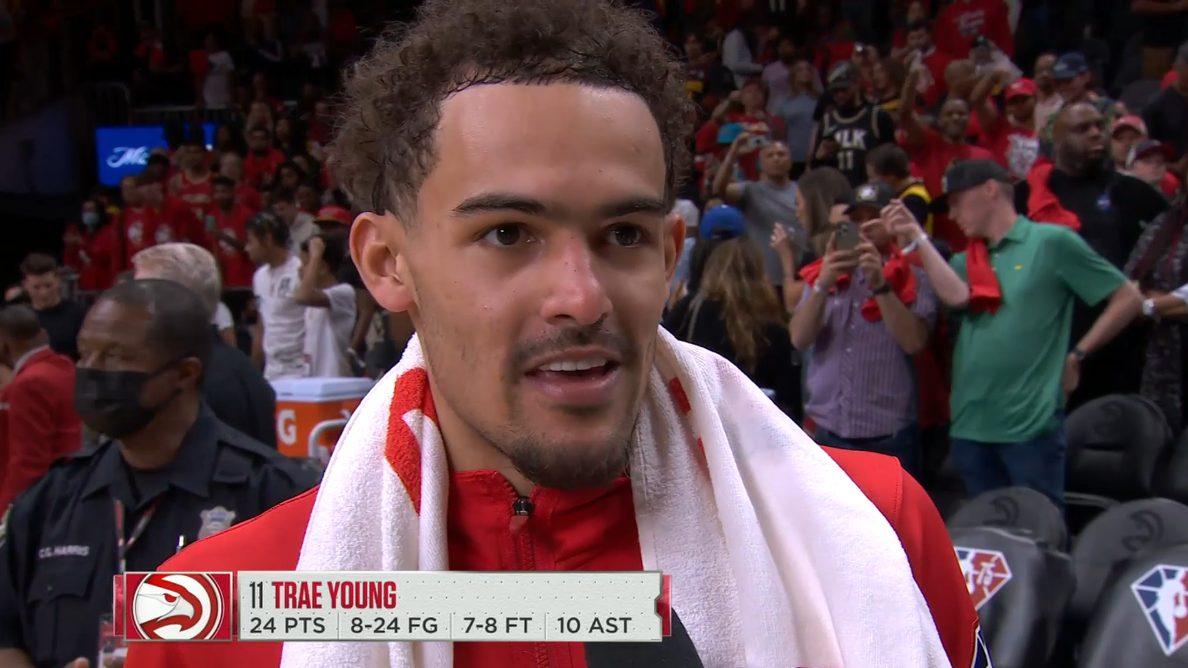 Trae Young 14 avril stats 2022