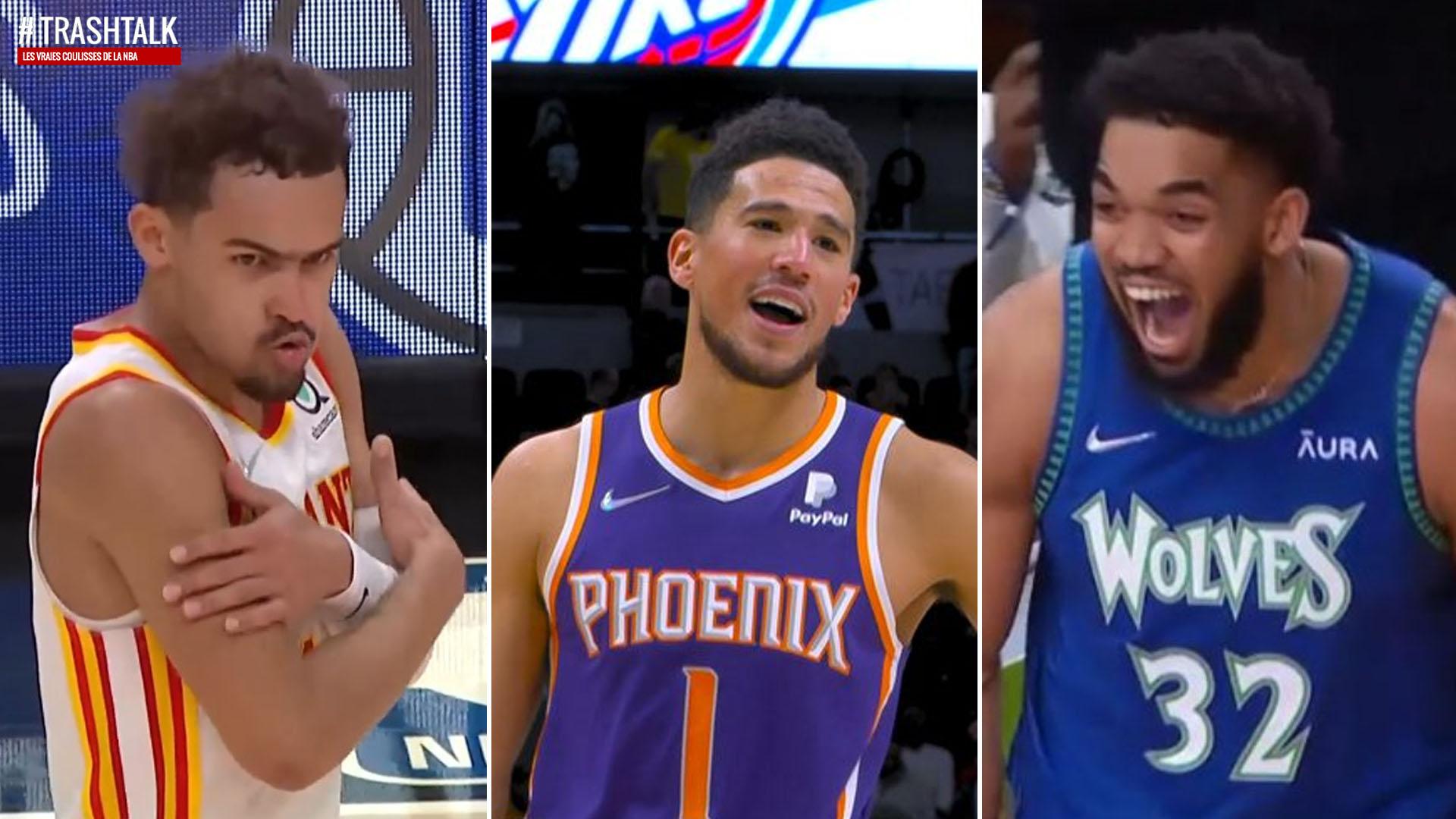 Devin Booker Karl Anthony Towns Trae Young 25 mai 2022