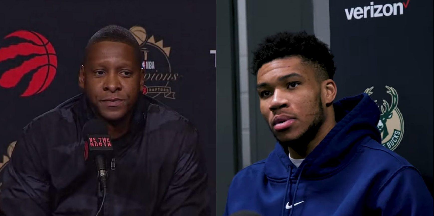 Masai Ujiri Giannis Antetokounmpo 19 juin 2022