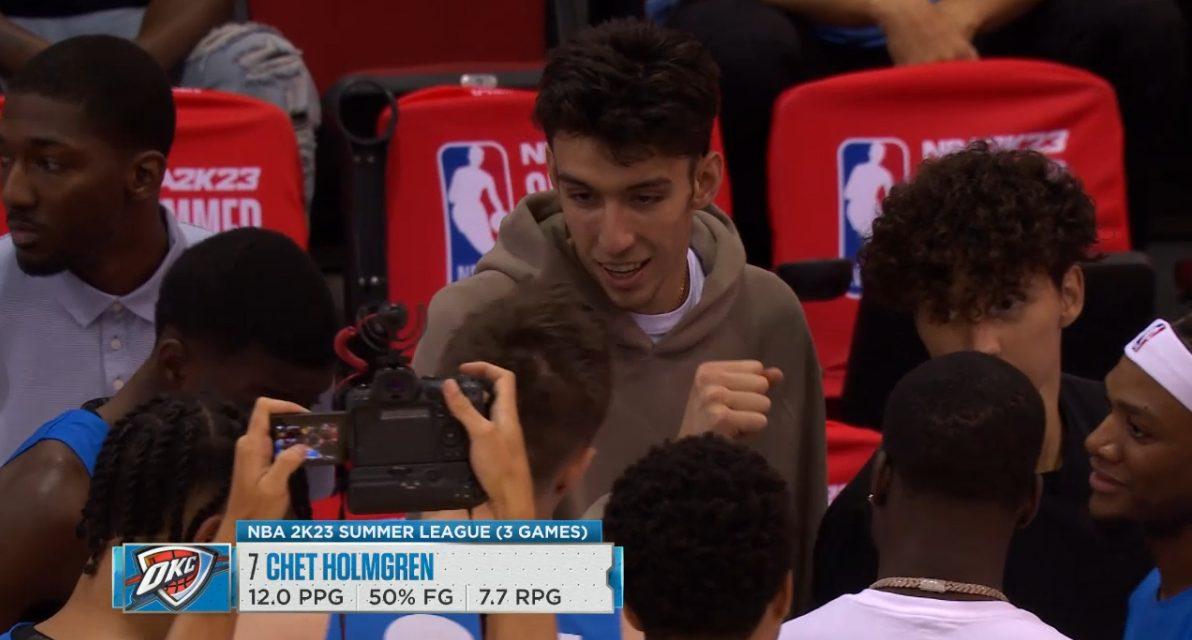 Chet Holmgren 18 juillet 2022