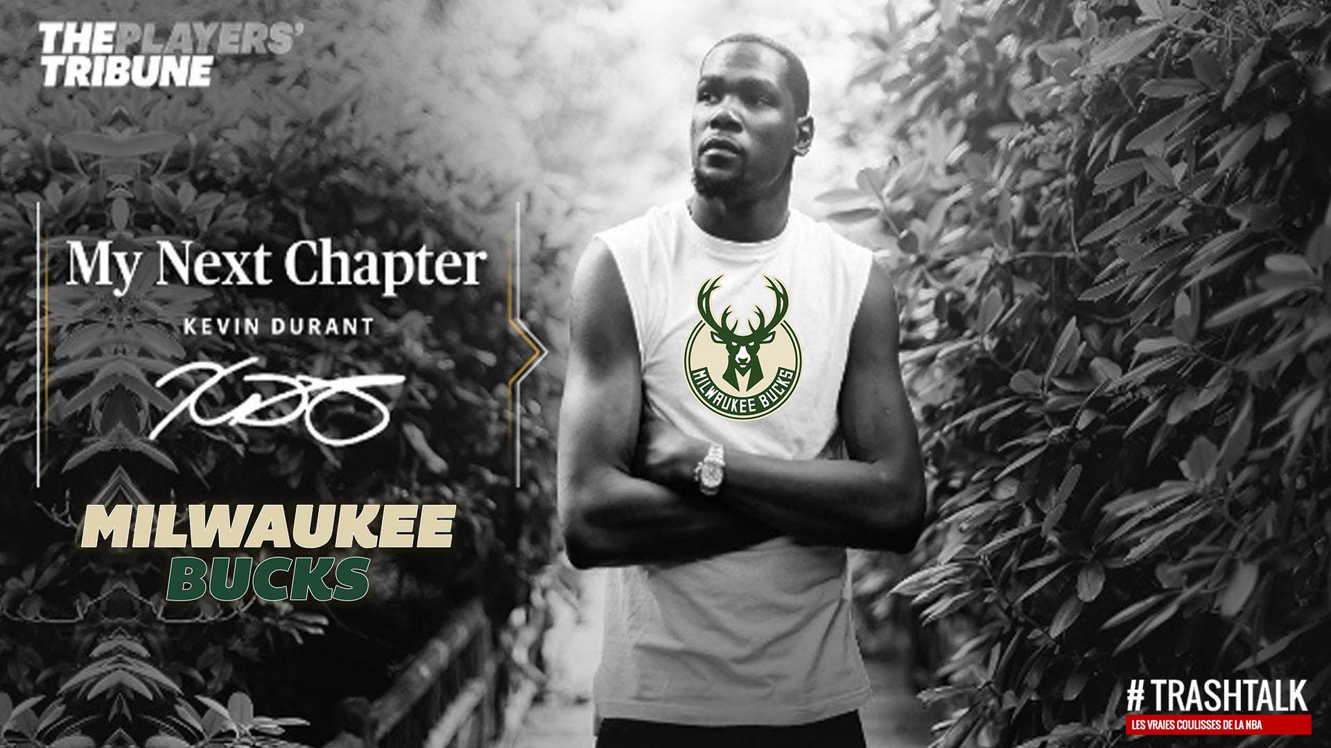 Kevin Durant 1er juillet 2022 Bucks