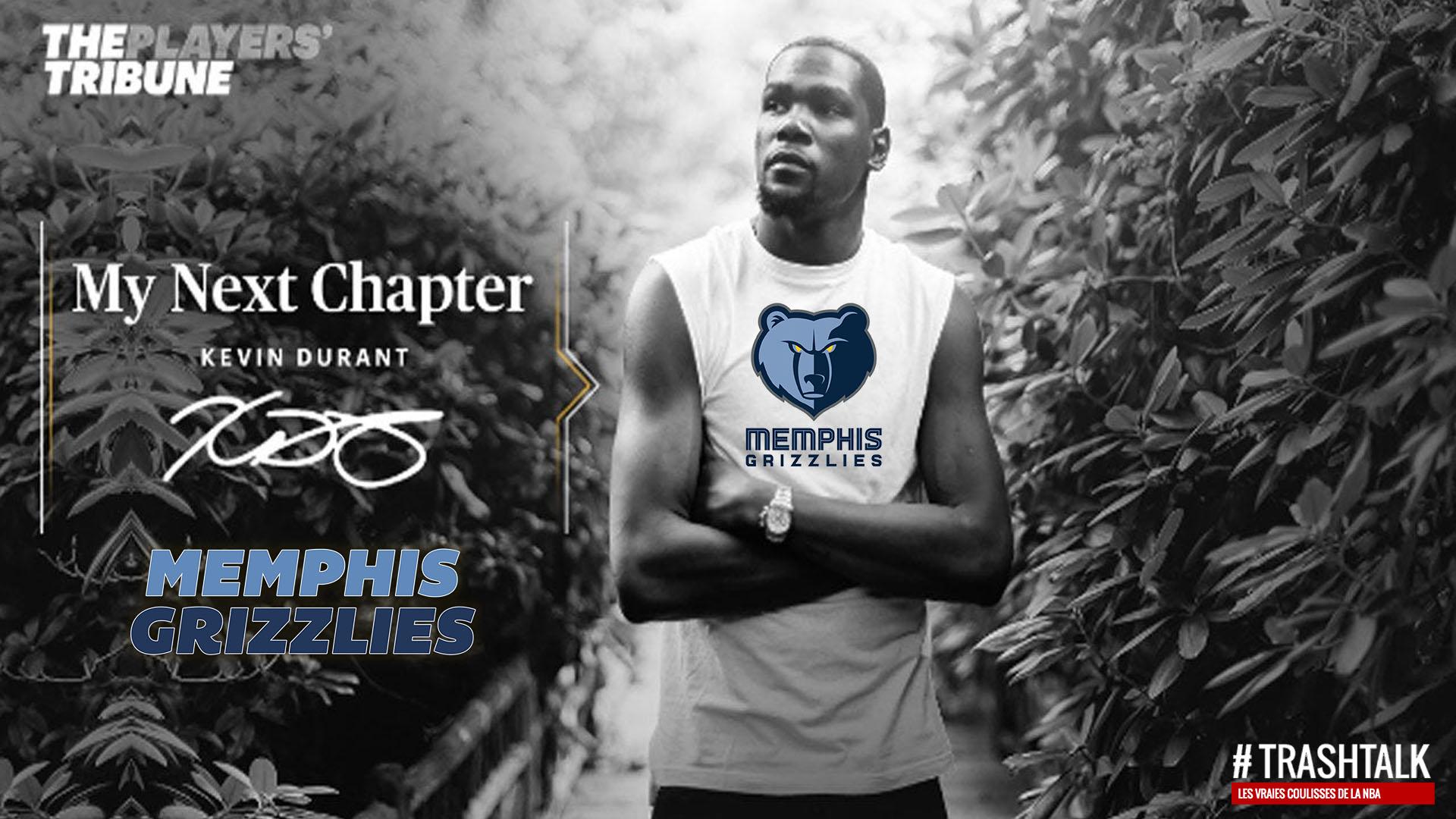 Kevin Durant 1er juillet 2022 Grizzlies
