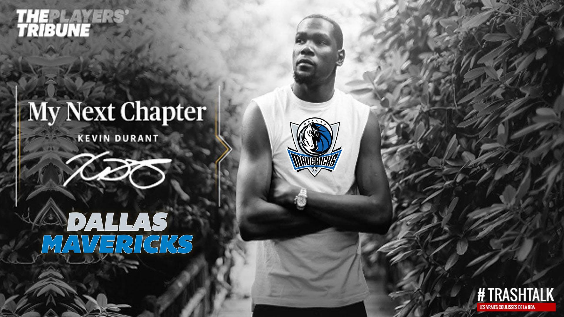 Kevin Durant 1er juillet 2022 Mavericks