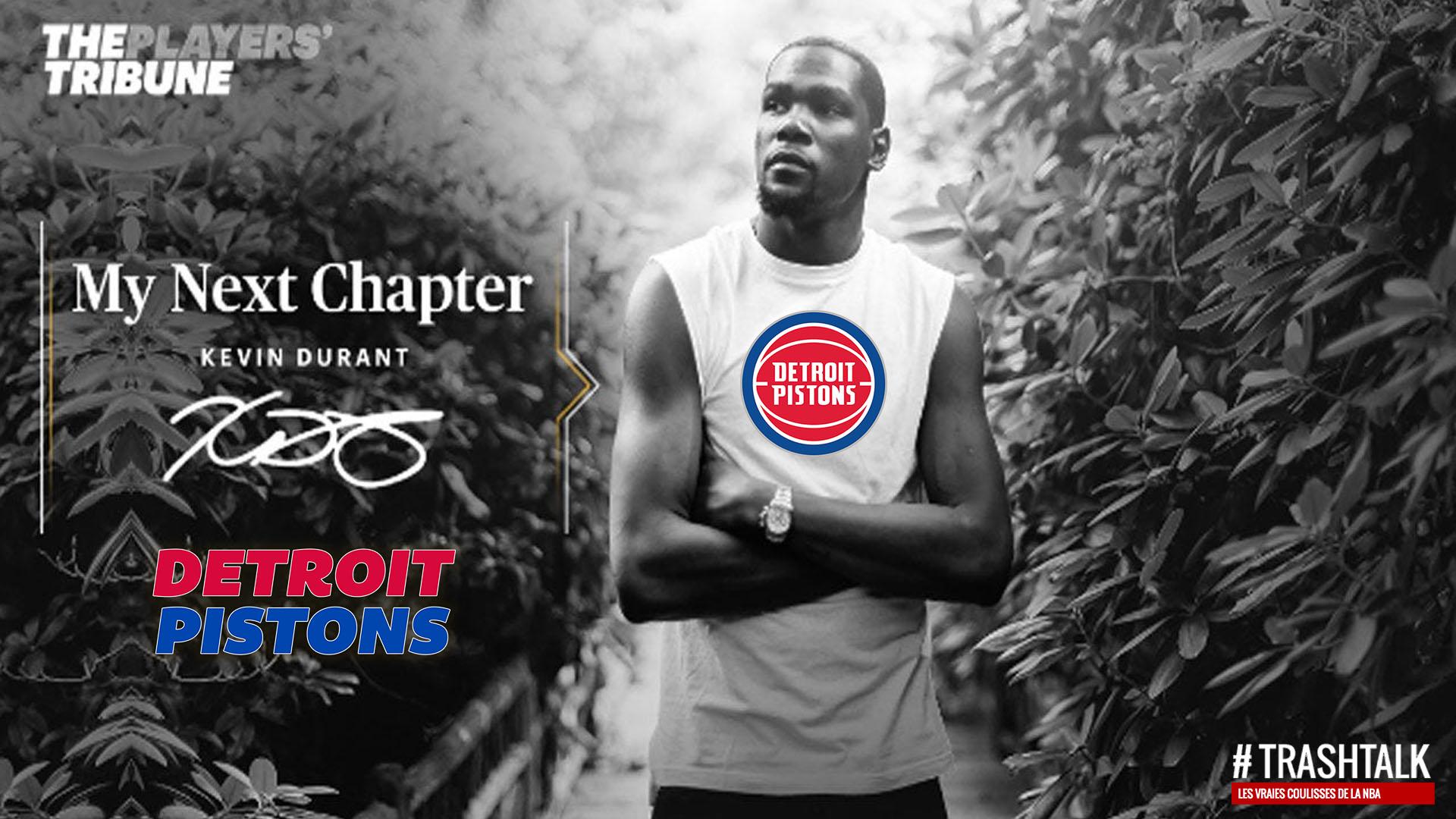 Kevin Durant 1er juillet 2022 Pistons