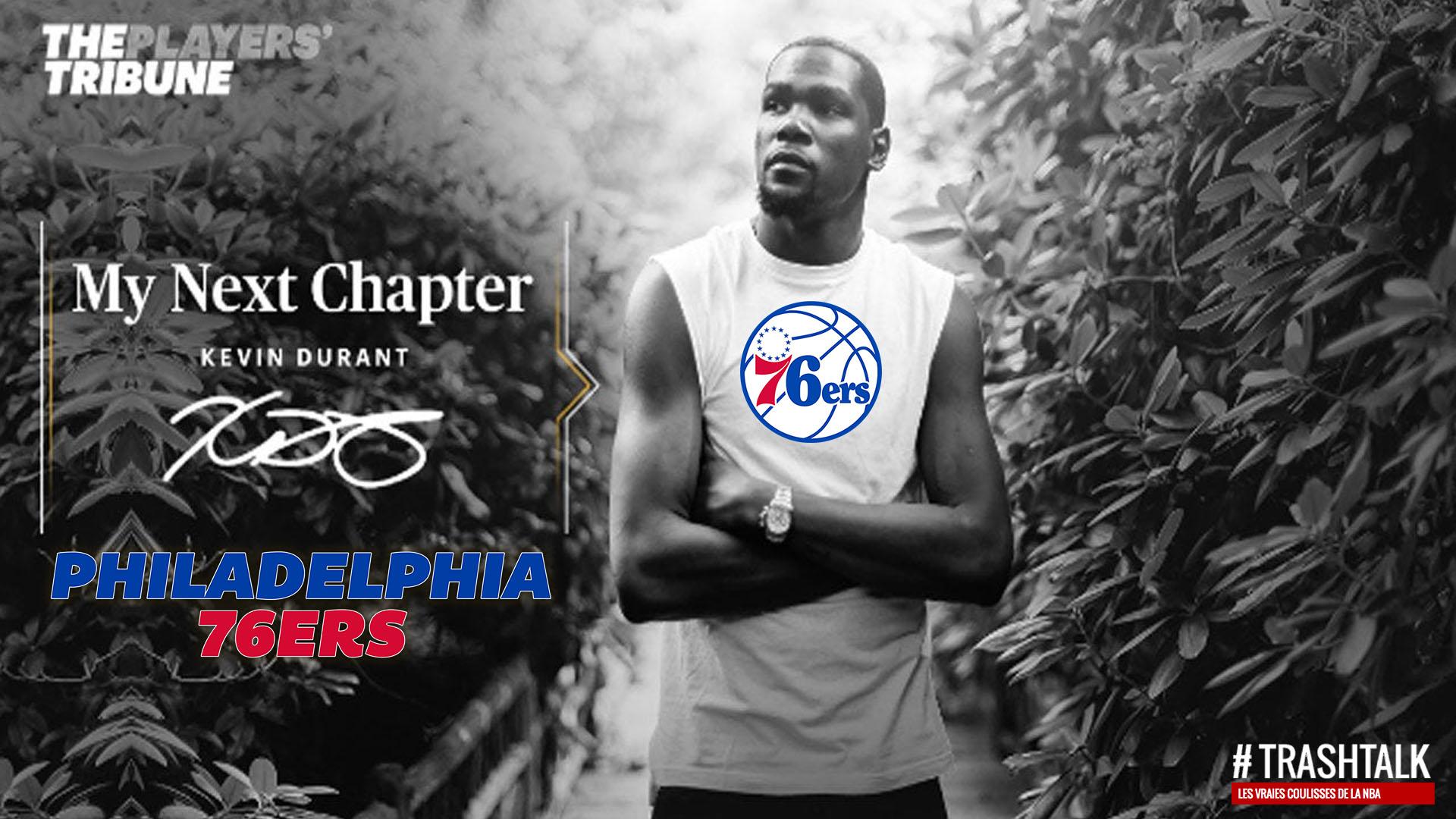 Kevin Durant 1er juillet 2022 Sixers