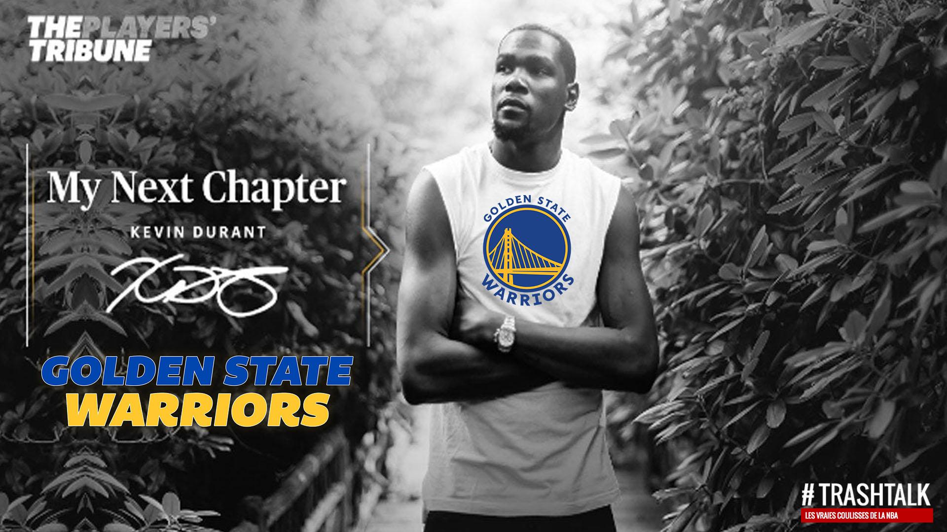 Kevin Durant 1er juillet 2022 Warriors